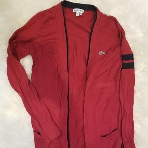 Lacoste button cardigan